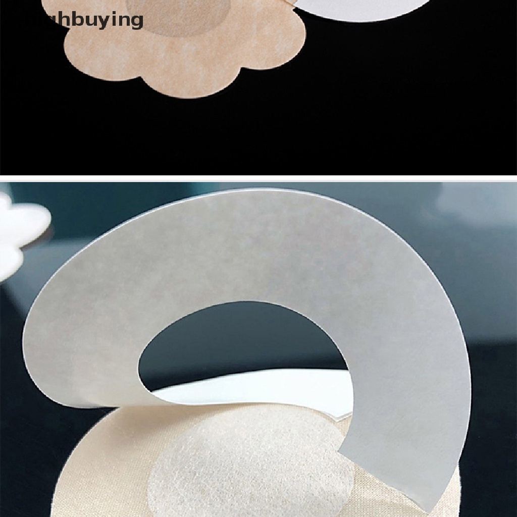 Set 10 Áo Lót Ngực Mềm Mại Họa Tiết Hoa Dùng Một Lần Quyến Rũ