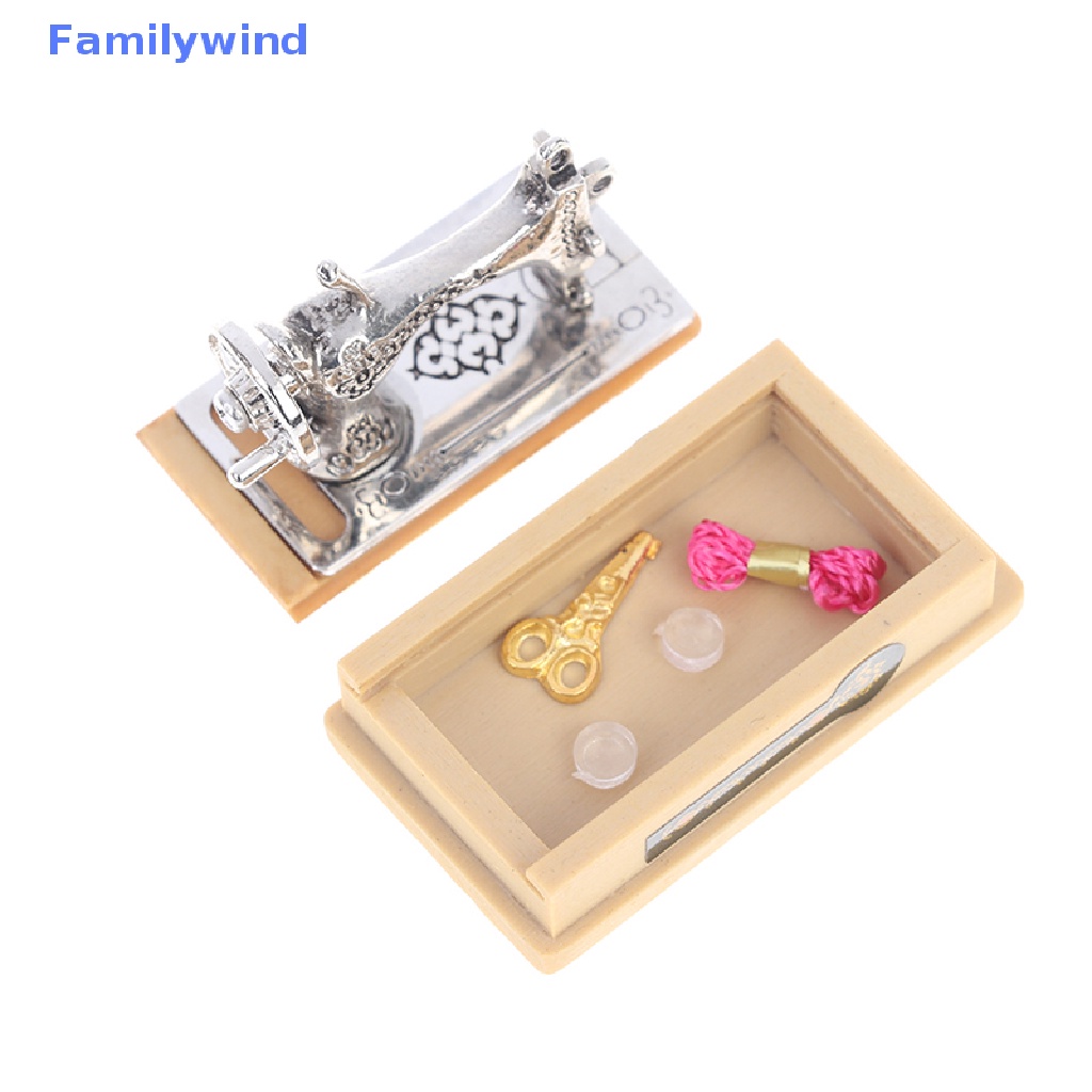 Mô Hình Máy May 1: 12 Trang Trí Nhà Búp Bê