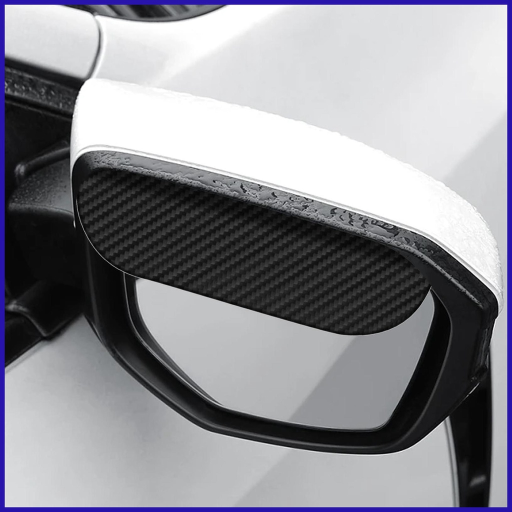 Bộ 2 Gương Chiếu Hậu Tự Dính Chống Nước Mưa Tiện Dụng Cho Xe Hơi