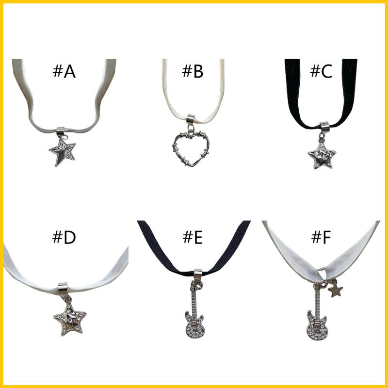 Vòng Cổ Choker Mặt Ngôi Sao Năm Cánh Thời Trang