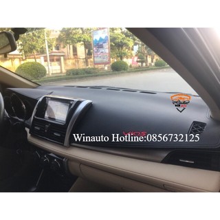 Thảm taplo da xe vios 2014- 2015- 2016 - 2017