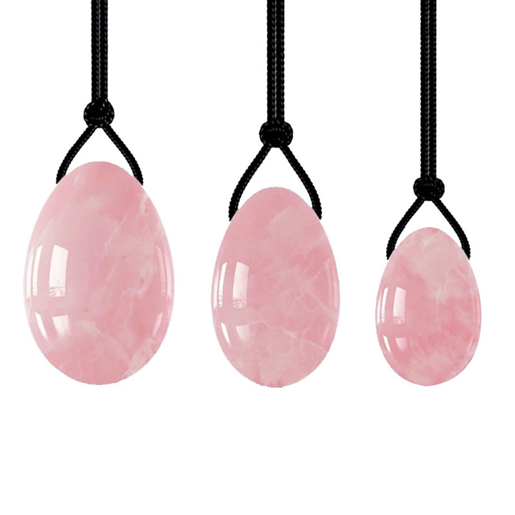 Dụng Cụ Mát Xa Hình Oval Bằng Đá Yoni