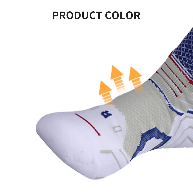 195.Vớ Thể Thao Chơi Bóng Rổ / Chạy Bộ Chuyên Nghiệp Cho Nam