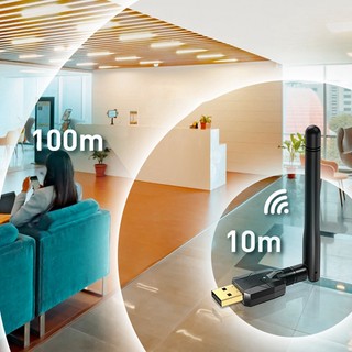 Usb Thu Phát Bluetooth 5.0 Phạm Vi 100M Cho PC & Desktop