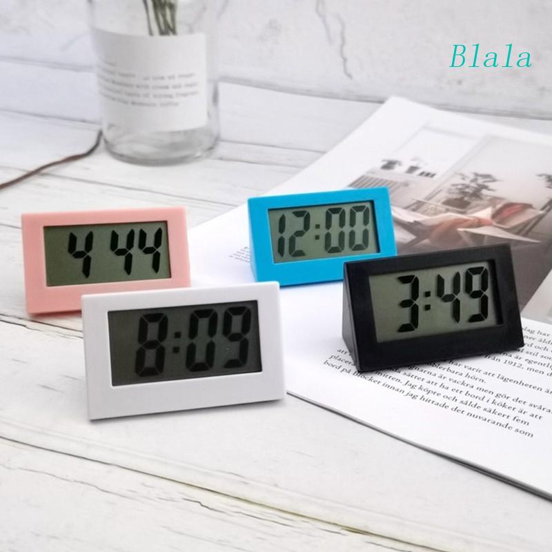 Đồng Hồ Kỹ Thuật Số Mini Hình Tam Giác Để Bàn Trang Trí Phòng Bé