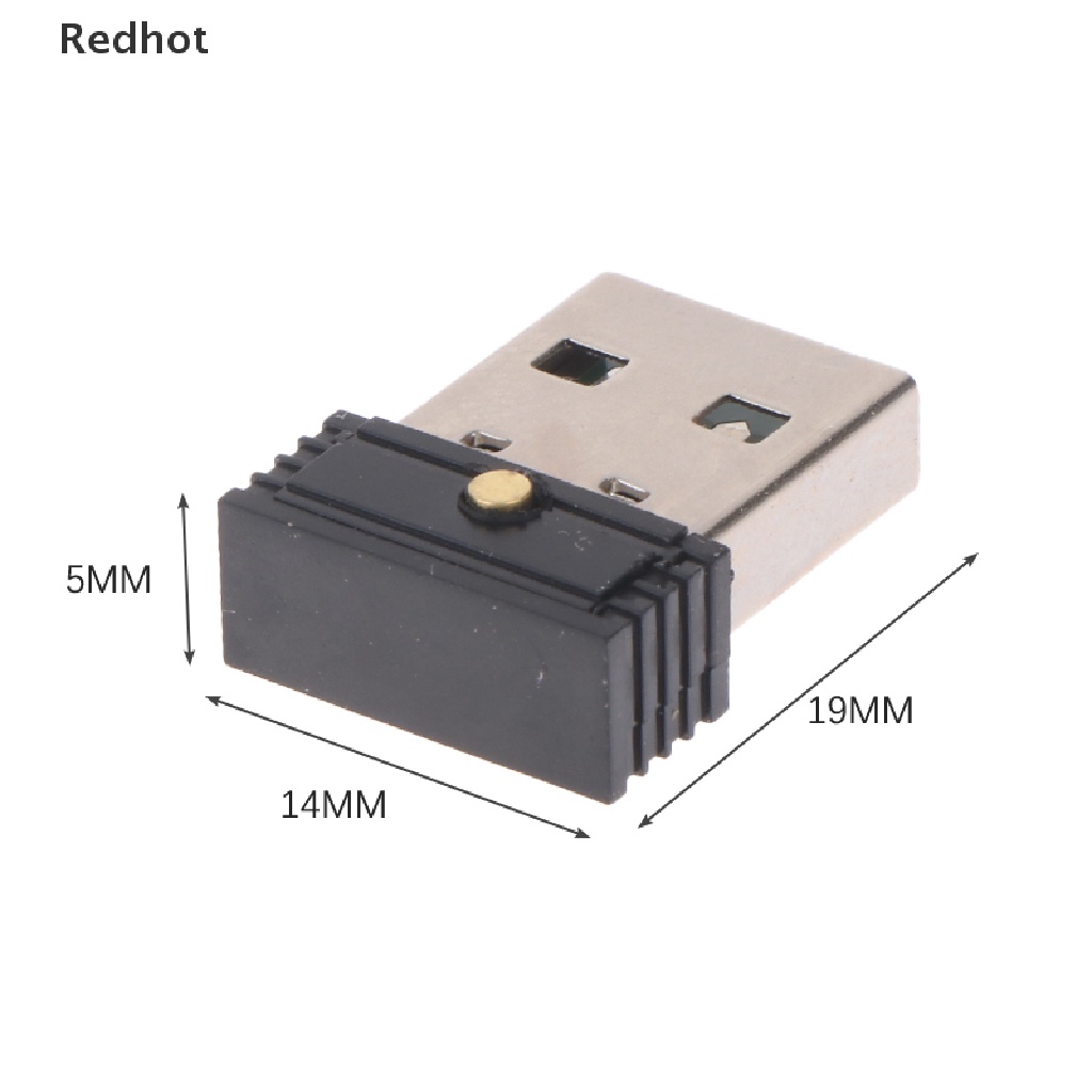 &lt; Redhot &gt; Thiết Bị Lắc Chuột Không Thể Tháo Rời Cổng USB Cho Laptop