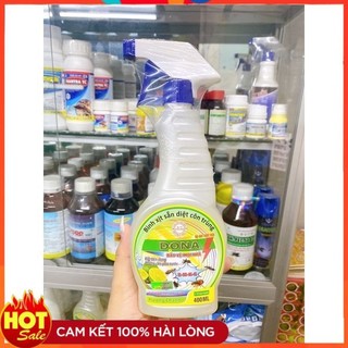 Xịt Dona diệt côn trùng hương chanh chai 400ml .