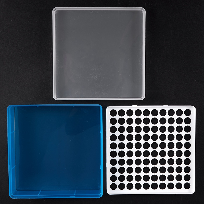 Hộp Nhựa Vuông 100 Vị Trí 1.5ml