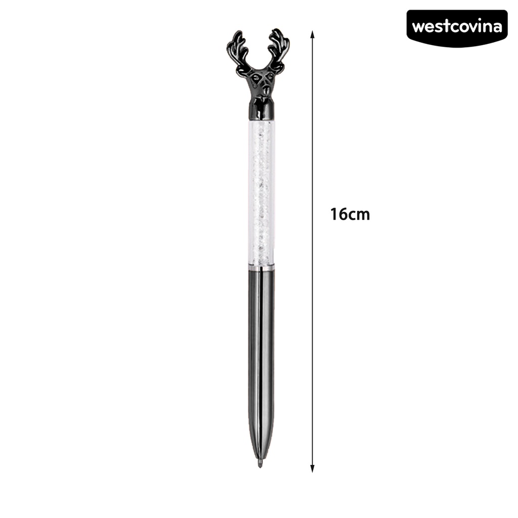 [COD]♪Set 8 Bút Viết Lõi Pha Lê Nhân Tạo Ngòi Xoay Không Đổi Màu Chính Xác