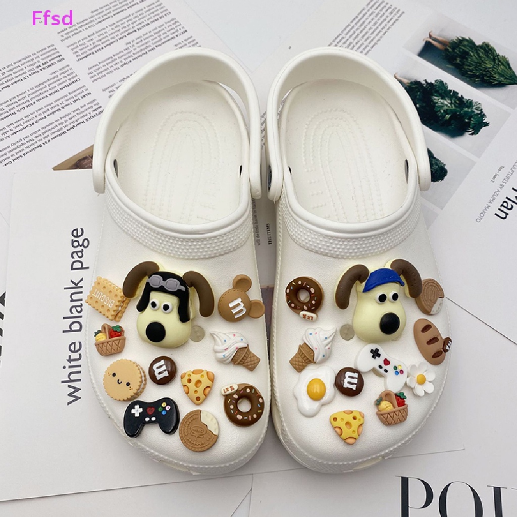 {Ffsd} Phụ Kiện Khóa Giày Có Thể Tháo Rời Ba Chiều Diy Bán Chạy