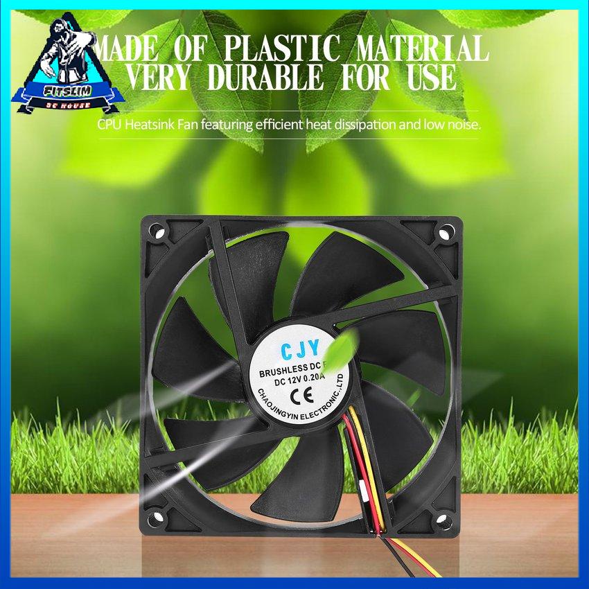1Pc 12V 3 9Cm 90X25Mm 90Mm CPU Tản Nhiệt Quạt Dc Làm Mát 65 Cfm Chất Lượng Cao Nhanh Miễn Phí