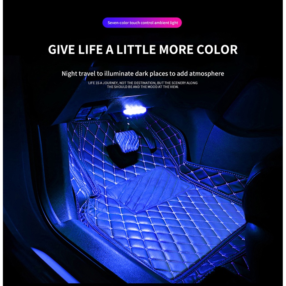 Đèn Led Usb Mini Cảm Ứng Ánh Sáng Trong Nhà / Cốp Xe Hơi