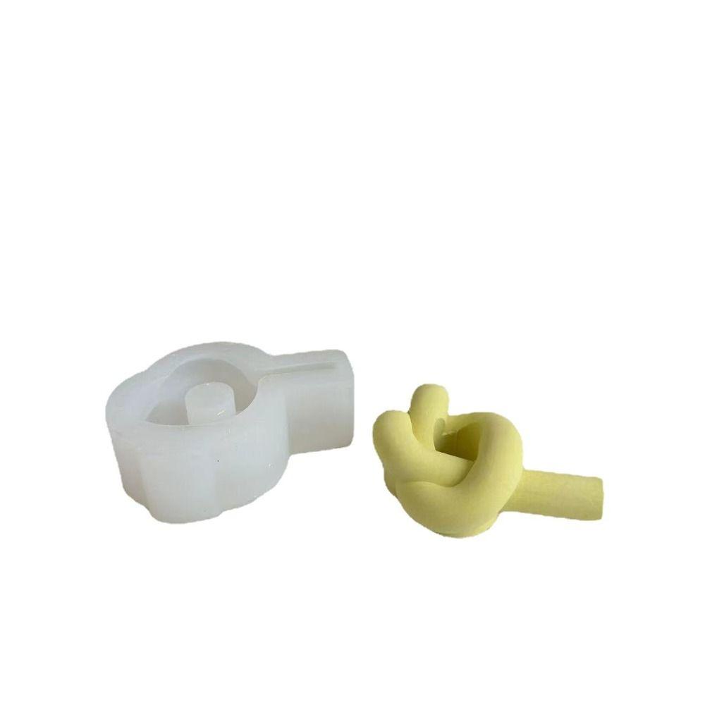 Khuôn Silicone Làm Đế Nến Thủ Công DIY