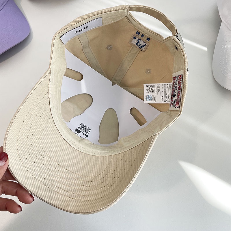 Mũ Lưỡi Trai Cotton Thêu Chữ LA Thời Trang Cho Nam Nữ