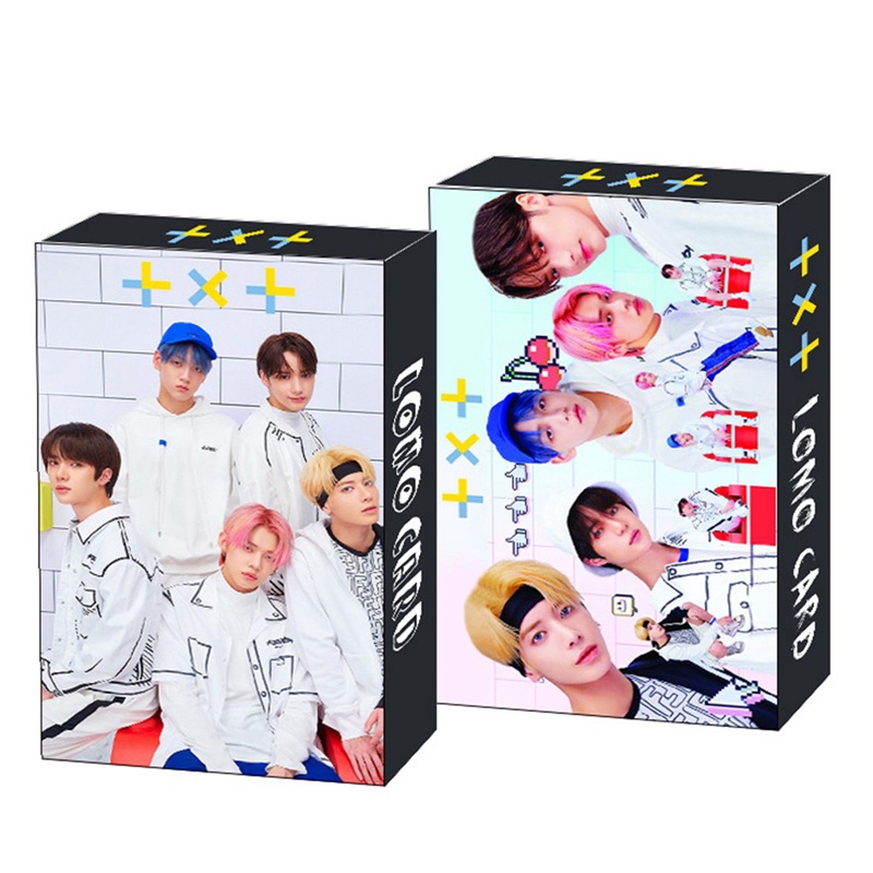 Set 30 Tấm Bưu Thiếp In Hình Dễ Thương Phong Cách Hàn Quốc