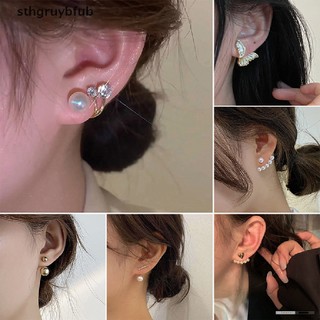 Khuyên Tai Đính Đá Zircon Lấp Lánh Thời Trang