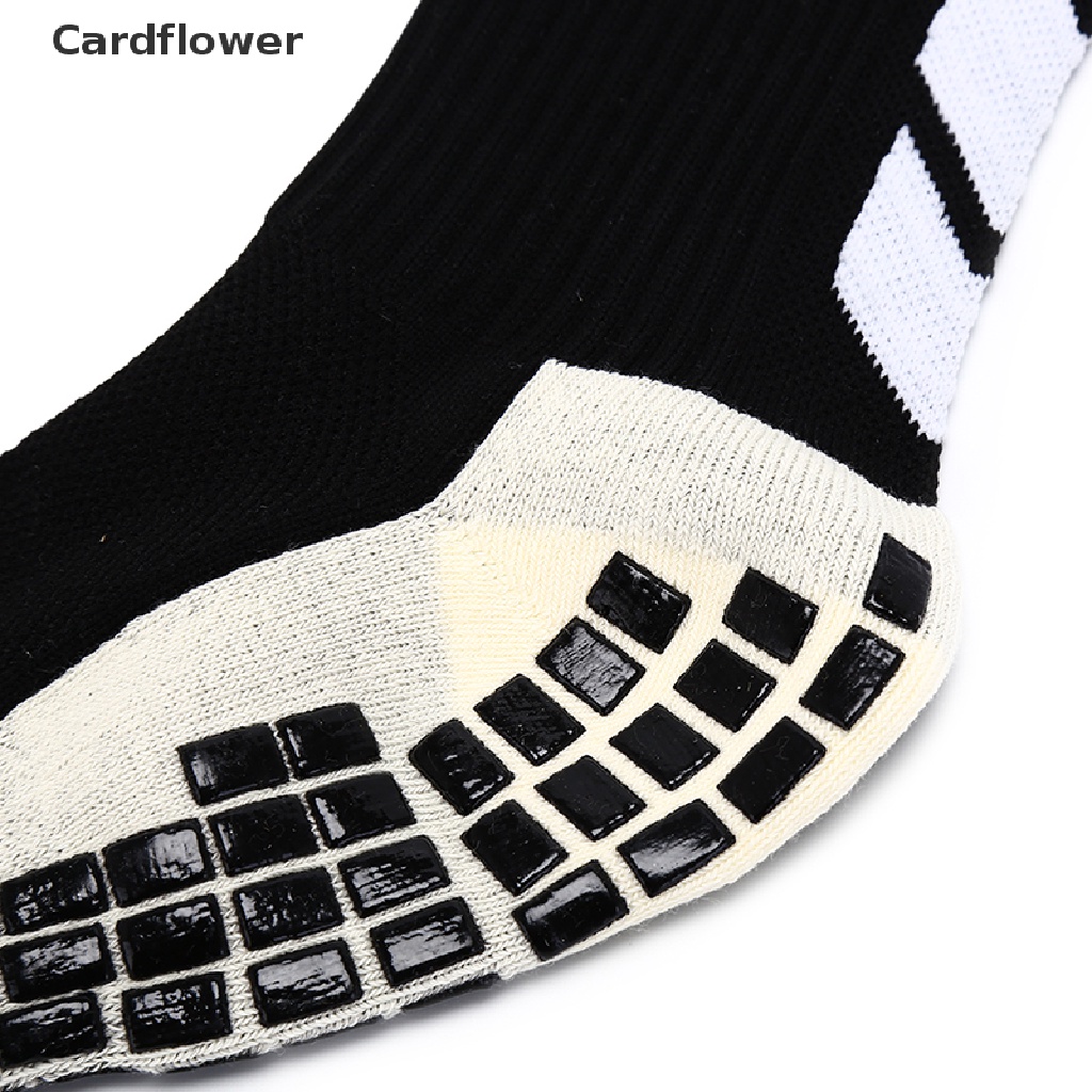 < Cardflower > Vớ Thể Thao Đá Bóng Cotton Chống Trượt Cho Nam Giảm Giá