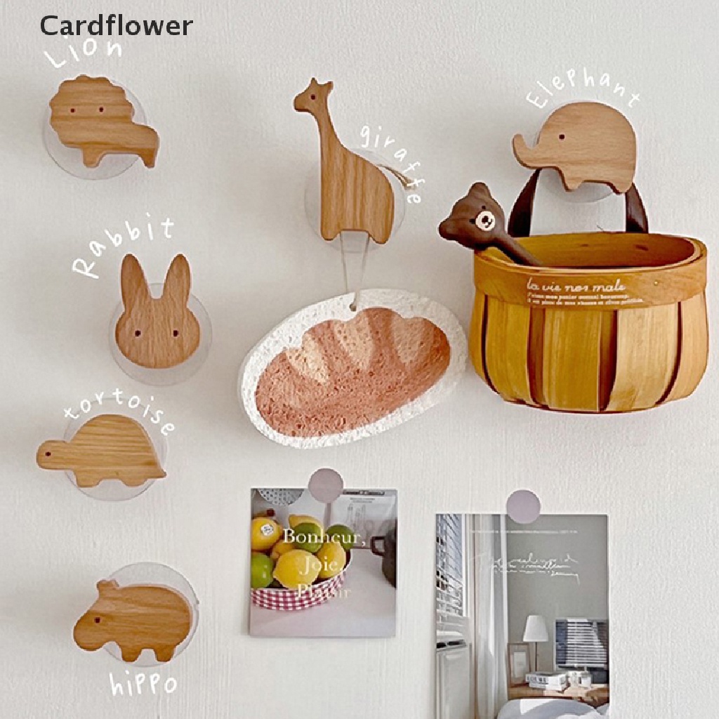 1 Móc Treo Đồ Gắn Tường Hình Động Vật Dễ Thương