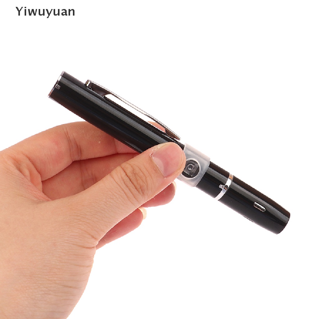1 Bút Đèn LED Bằng Thép Không Gỉ Sạc USB