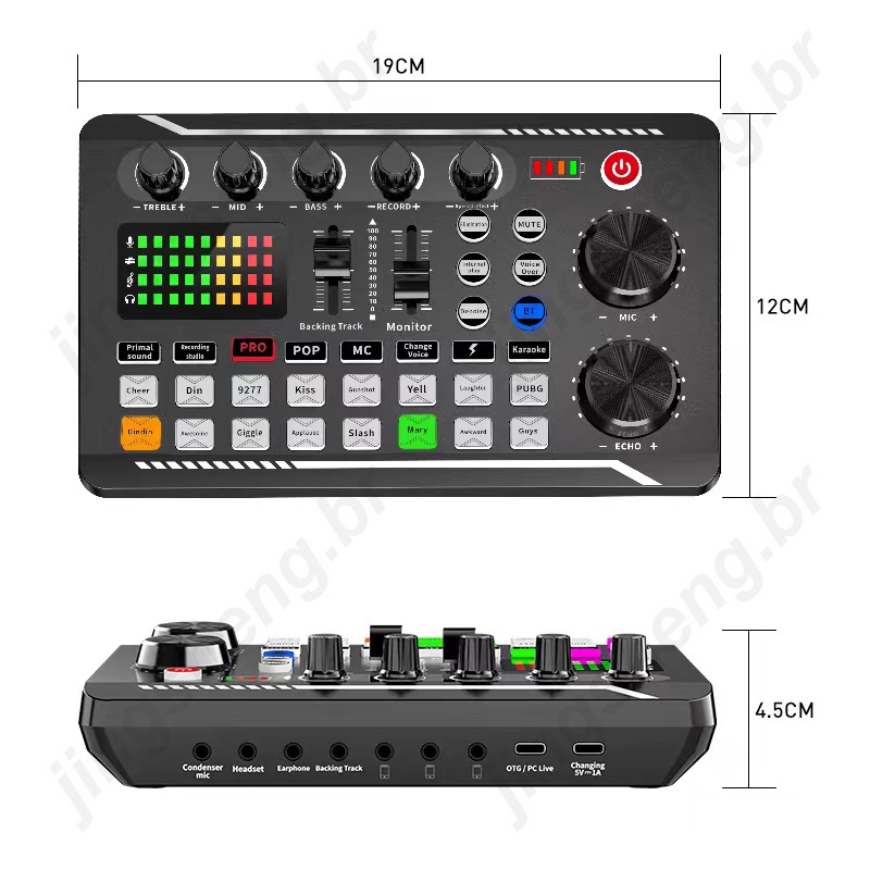 Thẻ Âm Thanh Bluetooth Hỗ Trợ Livestreaming Podcastinging