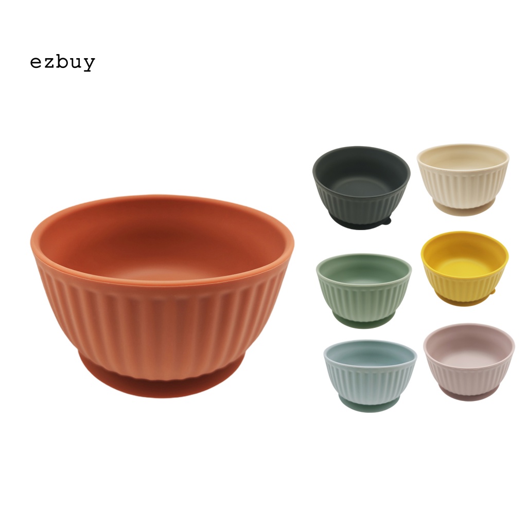 Tô Đựng Thức Ăn Đế Silicone Chống Trượt Sức Chứa Lớn Dành Cho Trẻ Em