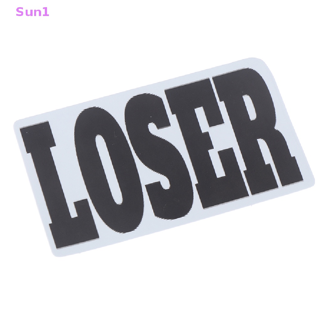 Set 50 Miếng Dán Chống Nước Màu Trắng Đen Cho Laptop iPads Ván Trượt