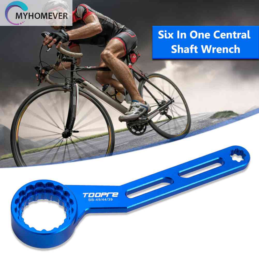 Cờ Lê Trục Giữa 6 Trong 1 Bằng Hợp Kim Nhôm Cho Xe Đạp Leo Núi