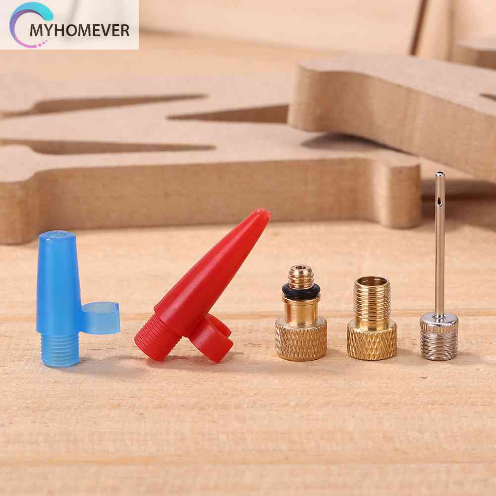 Set 6 Đầu Nối Van Bơm Hơi Xe Đạp