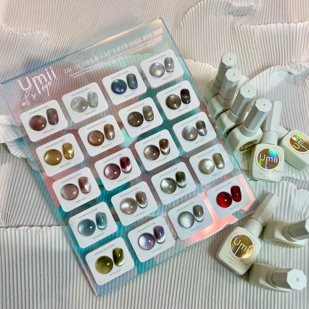 Sơn gel Umii mắt mèo kim cương-đồ nails chuyên nghiệp-đồ nails nhật quyên