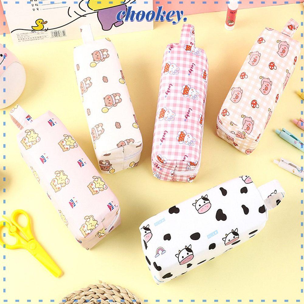 Túi Đựng Bút Đa Năng Họa Tiết Hoạt Hình Xinh Xắn