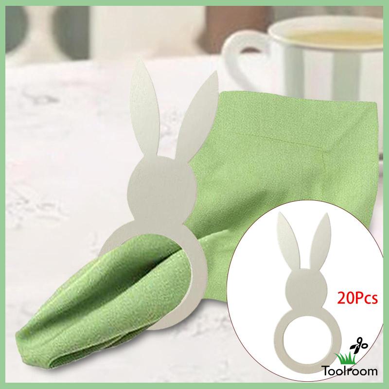 Bộ 20 Vòng Kẹp Khăn Ăn Trang Trí Nội Thất