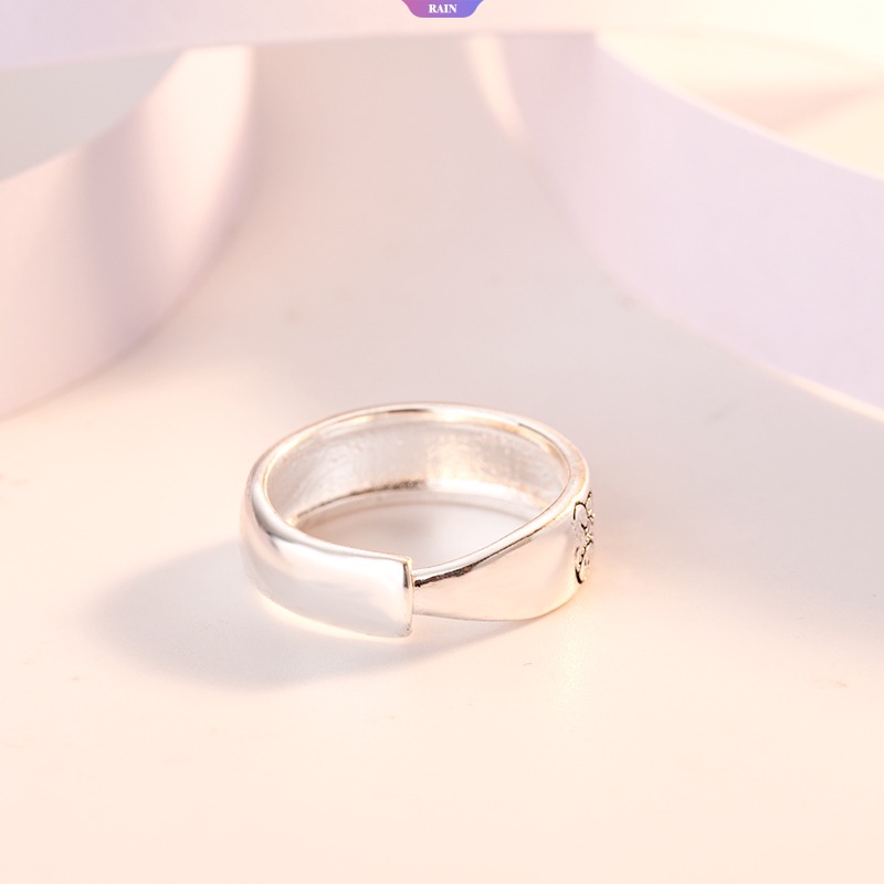 Nhẫn Hở Tùy Chỉnh Họa Tiết Hoạt Hình My Melody Dễ Thương Cho Cặp Đôi
