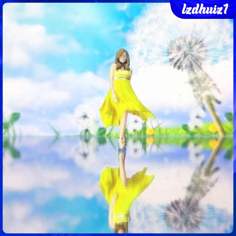 Đồ trang trí Nhân Vật Nữ Tỉ Lệ 1 / 64 Để Bàn Trang Trí Thời Trang