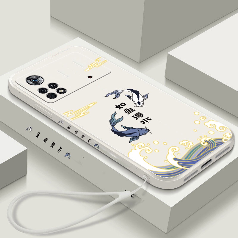 Ốp Điện Thoại Tpu Mềm Hình Cá Cho Poco X5 Pro 5G Redmi Note 12 Pro 11S 5G 12C Xiaomi Mi 12T 12 Lite K60 K50 Ultra
