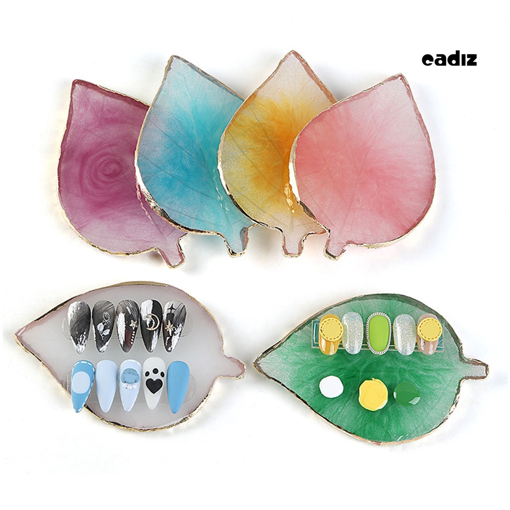 Khay Trưng Bày Màu Móng Tay Hình Tròn / Ngôi Sao / Trái Tim Dễ Thương Tiện Dụng