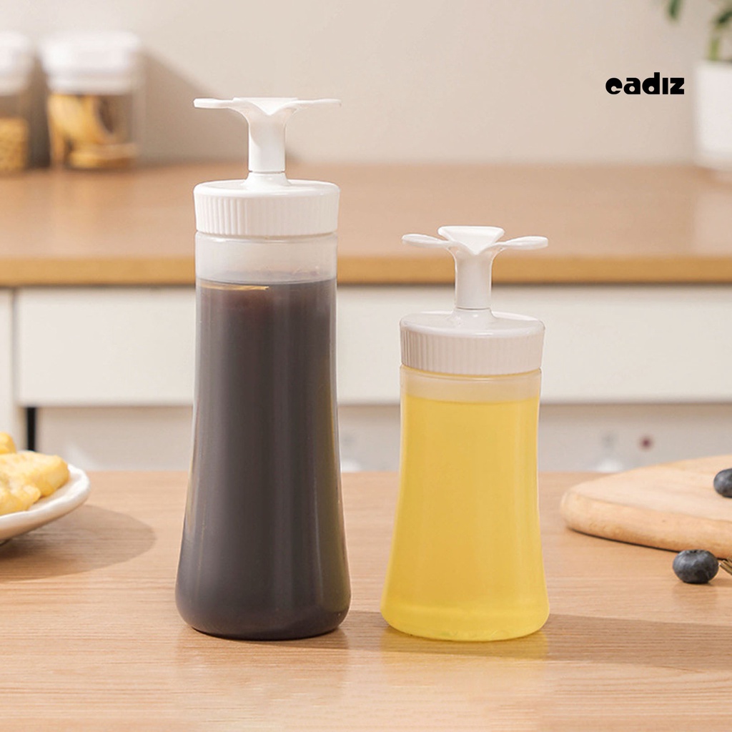 Bình Đựng Gia Vị Dạng Bóp 210 / 350ml Trong Suốt Chống Biến Dạng Tiện Dụng Cho Nhà Bếp