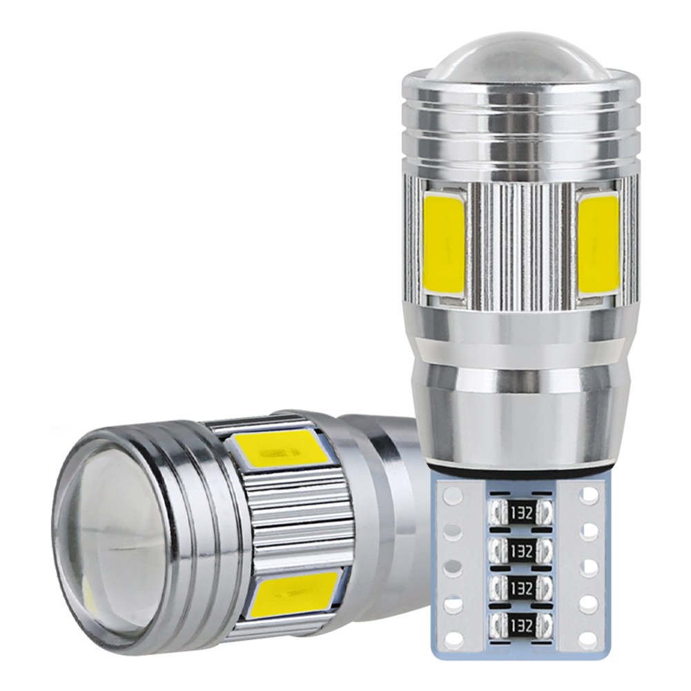 Set 2 Đèn LED T10 Xenon CANBUS 6SMD 5630 GGG-0411 Chuyên Dụng Cho Xe Hơi