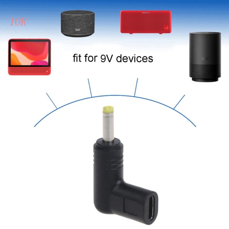 Đầu Nối Chuyển Đổi Nguồn Điện USB C Female Sang DC Male Cho Thiết Bị 9V