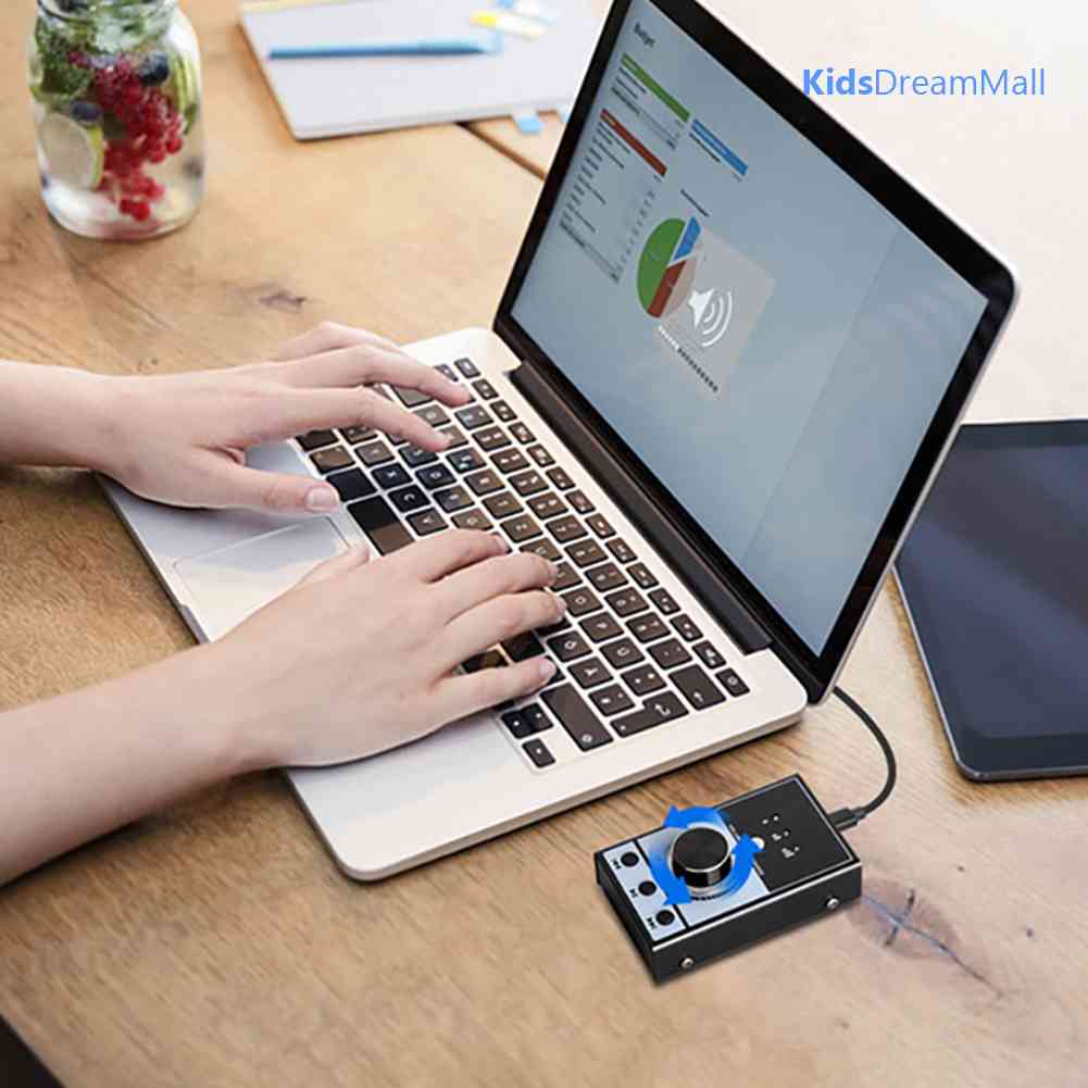 Nút Điều Chỉnh Âm Lượng Bằng Hợp Kim Nhôm Cho Windows 7 / 8 / 10 / MAC