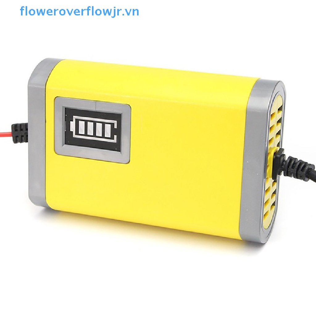 Bộ Sạc Thông Minh Tự Động 12V 2A Cho Xe Hơi Xe Tải