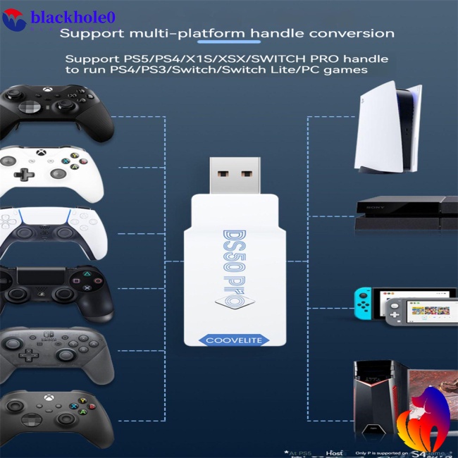 Thiết Bị Nhận Tín Hiệu Ds50 Pro Cho Tay Cầm Chơi Game Ps5 / Ps4 / x1s / xsx / switch Pro