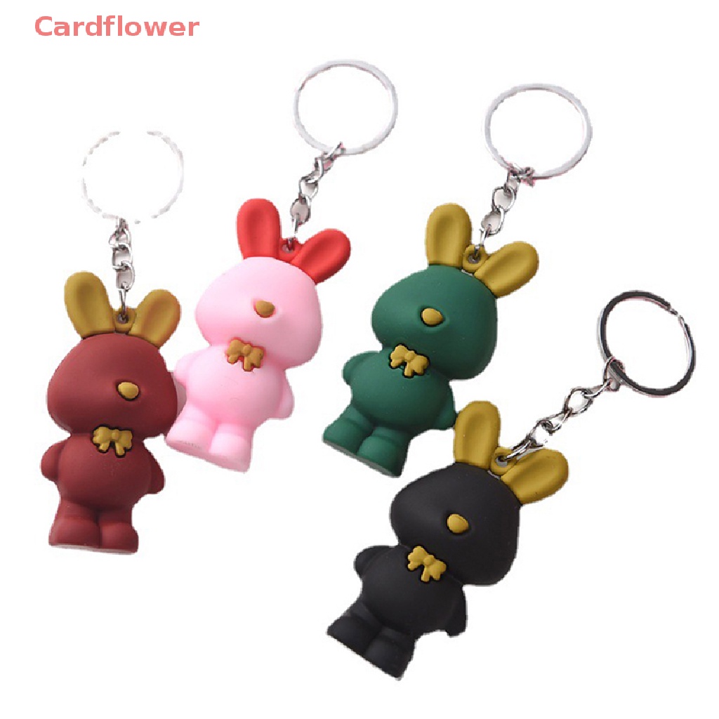 < Cardflower > Móc Khóa Xe Hơi / Chìa Khóa Hình Gấu Trúc Dễ Thương Cá Tính Phù Hợp Với Moto Mới