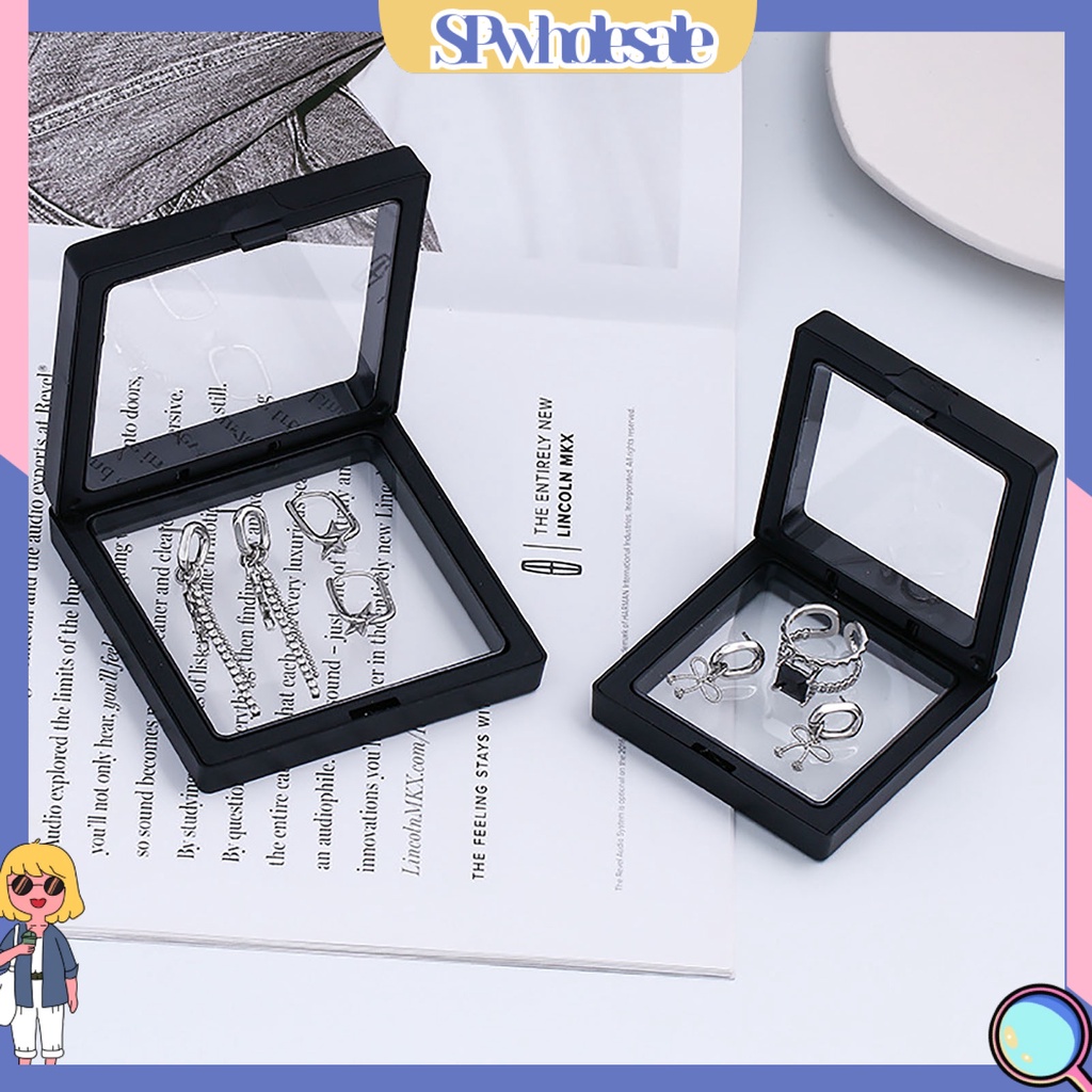 <SPwholesale> Hộp Đựng Trang Sức Bằng PE Trong Suốt Tiện Dụng