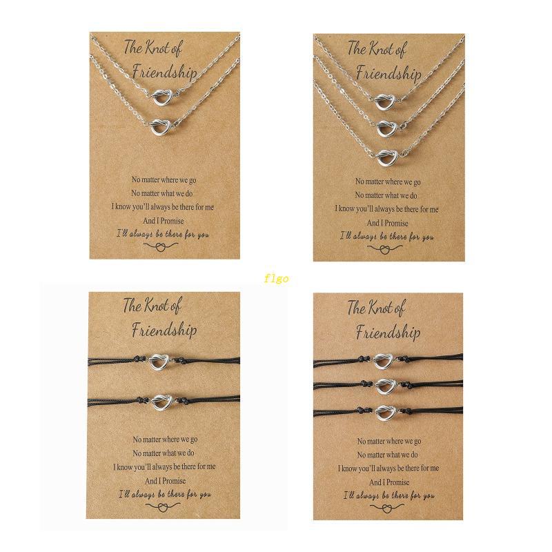 1 Set Vòng Cổ Thắt Nút Hình Trái Tim Bằng Thép Không Gỉ Phong Cách Âu Mỹ Sáng Tạo