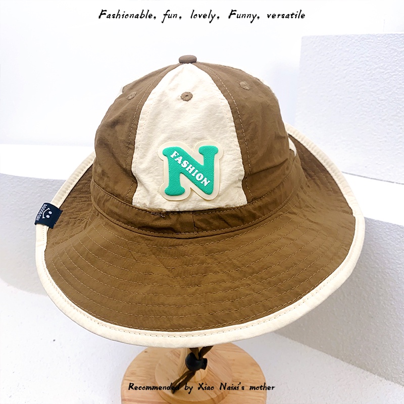 Mũ Bucket Chống Nắng Chất Liệu Mỏng Nhanh Khô Thời Trang Dành Cho Bé Trai Và Bé Gái