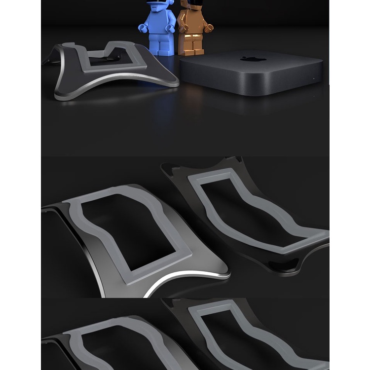 Đế Hợp Kim Nhôm Từ Tính Cho Mac Mini