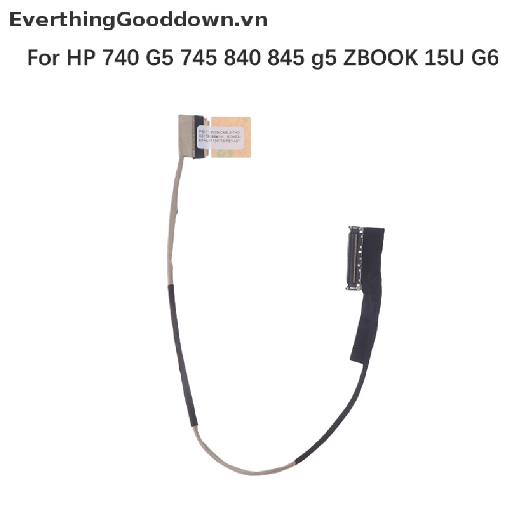 Everthinggooddown Dây Cáp Màn Hình LCD Cho HP 740 g5 745 840 845 g5 ZBOOK 15U G6 vn