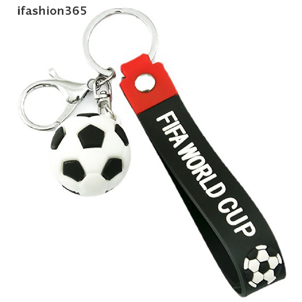 Móc Khóa Hình Quả Bóng Đá Kèm Quạt Nhỏ Xinh Thời Trang ifashion365
