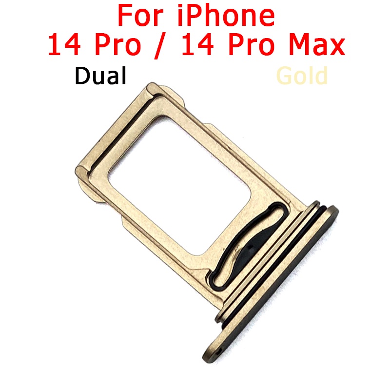 Khay Đựng SIM Điện Thoại Hai Ngăn Cho iPhone 14 Pro 14Pro Max 14 Plus