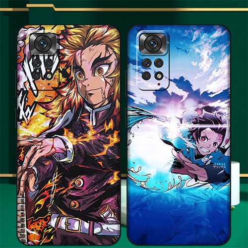 Ốp Điện Thoại TPU Mềm Chống Rơi Hình Kimetsu no Yaiba Cho Redmi Note 11 11S 4G CE18